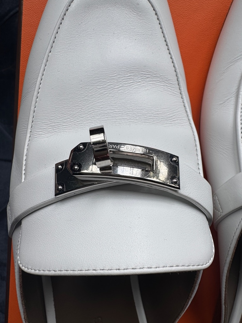 Hermes Oz mule white - Picture 9 of 9